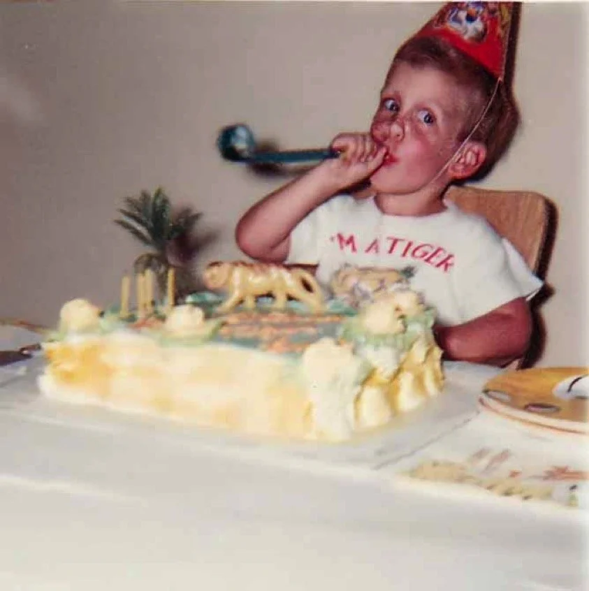Fourth Birthday party - 1969