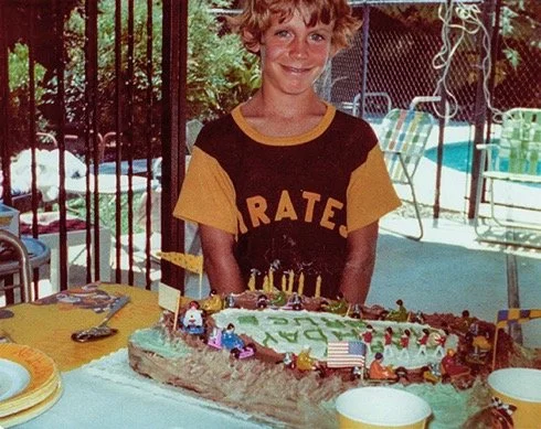 My Ninth Birthday party - June 1973.