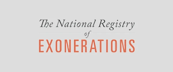 National Registry of Exonerations logo